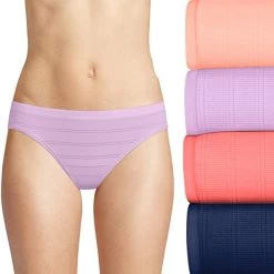 Hanes Womens Ultimate Comfort Flex Fit Bikini 4-Pack -Outfit Fashion Shop 02c9043d 46d3 48e7 a0f7 4b00ea9e8724
