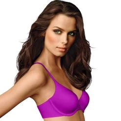 Maidenform Women`s Comfort Devotion Demi Bra -Outfit Fashion Shop 1732277 Showtime Fuchsia