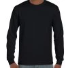 Gildan Mens Hammer Long Sleeve T-Shirt, XL, White -Outfit Fashion Shop 1a2c2c53 8eb7 404c 9282 bfb2db3e5af8