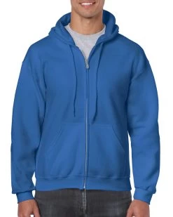 Gildan Mens Heavy Blend Full Zip Hooded Sweatshirt, XL, Navy -Outfit Fashion Shop 1b3858f3 d37e 49fb 8d58 376b0dc097a3