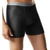 Hanes Men's Red Label Boxer Briefs Blk/Grey 2 Pack -Outfit Fashion Shop 2349z5blackgreyassortment