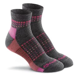 Fox River Adult Ombre Sunrise Medium Weight Merino Wool Quarter Crew Sock -Outfit Fashion Shop 2517 07930 OmbreSunrise QC Charcoal PR 1600x1600 1