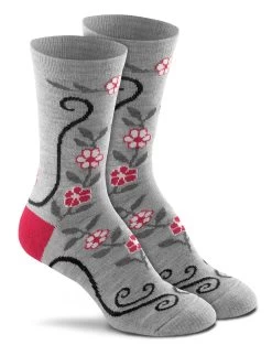 Fox River Adult Desert Flower Lightweight Crew Sock -Outfit Fashion Shop 2585 07015 DesertFlower C Grey 20Heather PR 1600x1600 1