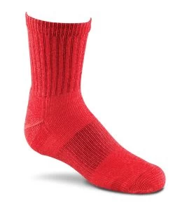 Fox River Apex Hiker Jr. Kids Medium Weight Crew Socks 18 Fox River Apex Hiker Jr. Kids Medium Weight Crew Socks -Outfit Fashion Shop 2902 ApexHikerJr 03000 C Red