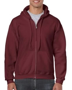 Gildan Mens Heavy Blend Full Zip Hooded Sweatshirt, XL, Navy -Outfit Fashion Shop 35320e16 0d6c 4876 b9f0 12cbc41988e4