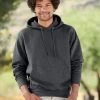 Weatherproof Mens Cross Weave Hooded Sweatshirt 7700, XL, Royal -Outfit Fashion Shop 354 fl 637461454566944445