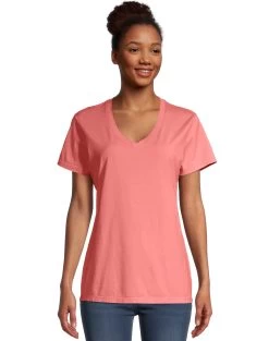 Hanes Women's ComfortWash® V-Neck Tee -Outfit Fashion Shop 3935ae54 0f05 4843 8270 a8d3a1a85369 118076ed 4400 400b a18e 5d19b621c91d