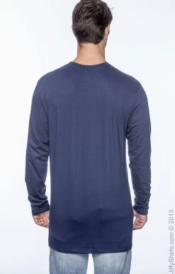 Hanes TAGLESS Nano-T Men's Long-Sleeve Tee -Outfit Fashion Shop 3C6B0DC3314105