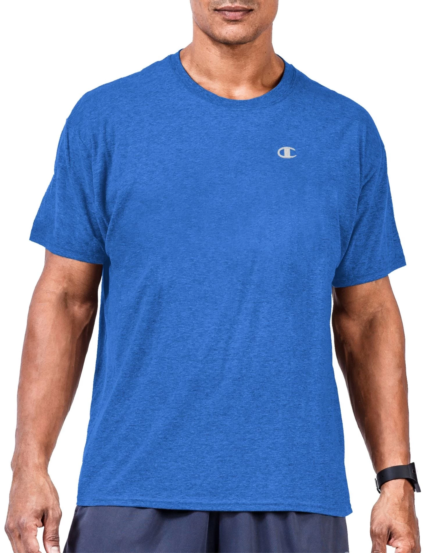 Champion Big & Tall Men`s Short Sleeve Jersey Tee 14 Champion Big & Tall Men`s Short Sleeve Jersey Tee - Image 12