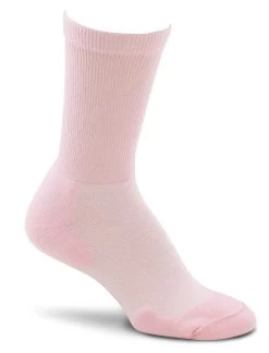 Fox River Her Diabetic Women`s Lightweight Crew Socks - Best Seller! -Outfit Fashion Shop 4250 HerDiabetic CRW 03210 Pink