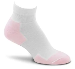 Fox River Her Diabetic Women`s Lightweight Quarter Crew Socks 9 Fox River Her Diabetic Women`s Lightweight Quarter Crew Socks -Outfit Fashion Shop 4251 HerDiabetic QTR 01074 WhtPnk
