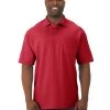 Jerzees Mens SpotShield Short Sleeve Pocket Jersey Sport Shirt