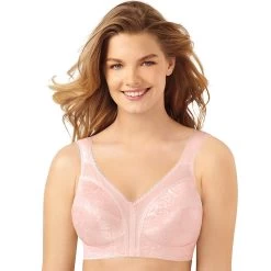 Playtex Women's 18 Hour Original Comfort Strap Bra #4693 -Outfit Fashion Shop 4693 Pretty Blush