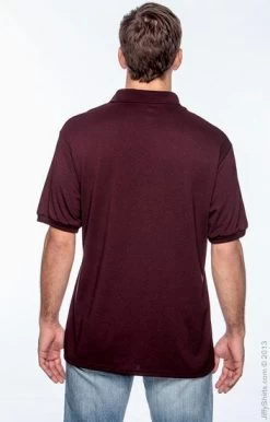 Hanes Cotton-Blend Jersey Men's Polo With Pocket -Outfit Fashion Shop 47840CAB16CAC1