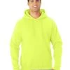 Jerzees Adult NuBlend Super Sweats Pull Over Hoodie 1 Jerzees Adult NuBlend Super Sweats Pull Over Hoodie -Outfit Fashion Shop 4997MR safety green front.b97cd325b5a0faef