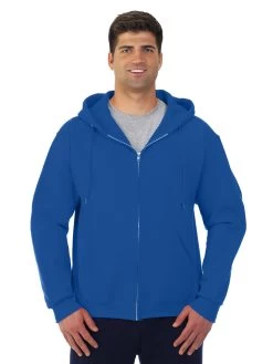Jerzees Adult NuBlend Super Sweats Full Zip Hoodie -Outfit Fashion Shop 4999MR royal front.4d5e12b2f13921cc eb60fb7d 1dbf 4e24 8a13 ddbc6b108eaf