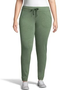 Hanes Womens French Terry Jogger With Pockets -Outfit Fashion Shop 4c062e78 0927 4056 91cf 3e0ee140adec