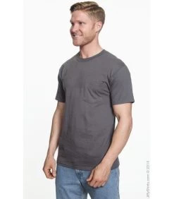 Hanes Beefy-T Adult Pocket T-Shirt -Outfit Fashion Shop 550CFB5EEF2207