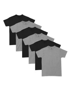 Hanes Men's ComfortSoft® TAGLESS® Crewneck T-Shirt 6-Pack -Outfit Fashion Shop 5ec706b8 8a82 4f4f 8351 d2739cdee537 9fb3c417 e2d1 4fa5 b956 d0f98206d2dd