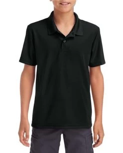 Gildan Youth Performance Double Piqué Sport Shirt, XS, White