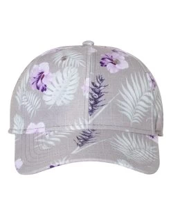 Sportsman Tropical Print Cap, One Size, Grey/Teal -Outfit Fashion Shop 6300626c 328a 4fe3 91ff 09933741291a