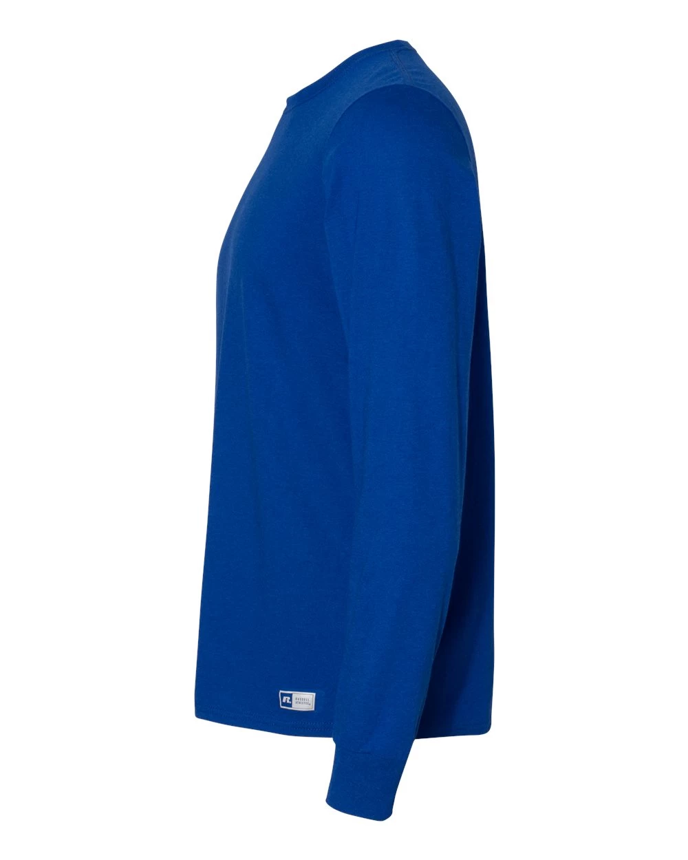 Russell Athletic Essential 60/40 Performance Long Sleeve T-Shirt, XL, White 4 Russell Athletic Essential 60/40 Performance Long Sleeve T-Shirt, XL, White - Image 2