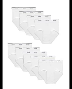 Fruit Of The Loom Mens Dual Defense Classic Briefs 9 Pack