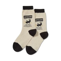 Hot Sox Womens Capricorn Zodiac Crew Socks -Outfit Fashion Shop 6fc86e89 1b90 441a b965 3ed0ff57aebf