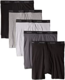 Hanes Men's Classics Boxer Briefs With Comfort Flex Waistband 5-Pack 14 Hanes Men's Classics Boxer Briefs With Comfort Flex Waistband 5-Pack -Outfit Fashion Shop 76925a SL1500 alt1