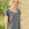 Weatherproof Women’s Cool Last Heathered Lux Dolman Sleeve T-Shirt W20429, XL