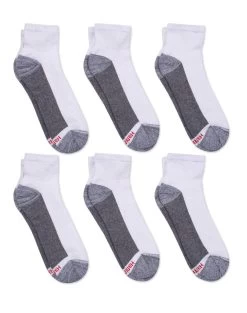 Hanes Mens FreshIQ Max Cushion Ankle 6-Pack -Outfit Fashion Shop 90ae9160 7eff 4bac adf3 76b7e3d6a09c