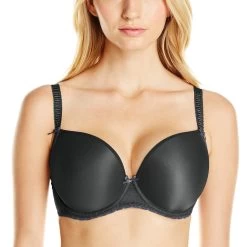 Freya Deco Vibe Women`s Underwire Molded Plunge Bra With J Hook