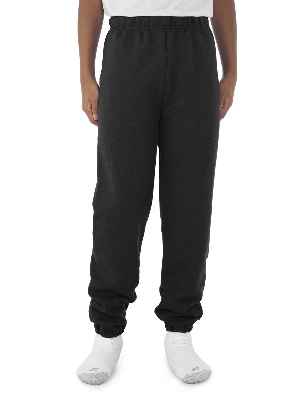 Jerzees Boys NuBlend Elastic Bottom Sweatpants 6 Jerzees Boys NuBlend Elastic Bottom Sweatpants - Image 4