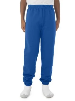 Jerzees Boys NuBlend Elastic Bottom Sweatpants 32 Jerzees Boys NuBlend Elastic Bottom Sweatpants -Outfit Fashion Shop 973BR royal front.3a0be395ceb8af3e