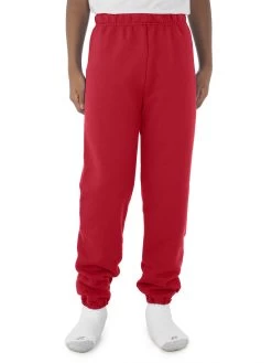 Jerzees Boys NuBlend Elastic Bottom Sweatpants 33 Jerzees Boys NuBlend Elastic Bottom Sweatpants -Outfit Fashion Shop 973BR true red front.c954b322d4ea8984