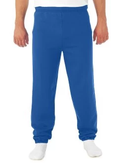 Jerzees Mens NuBlend Elastic Bottom Sweatpants -Outfit Fashion Shop 973MR royal front.934705e8ad9450a1 e37d95b0 6add 4939 8a8f f1d7ca6740f6