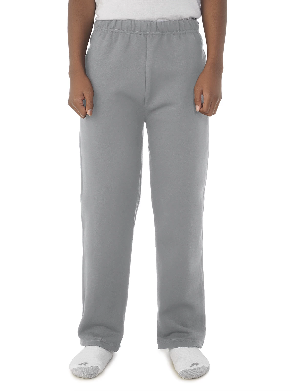 Jerzees Youth NuBlend Pocketed Open-Bottom Sweatpants 7 Jerzees Youth NuBlend Pocketed Open-Bottom Sweatpants - Image 5