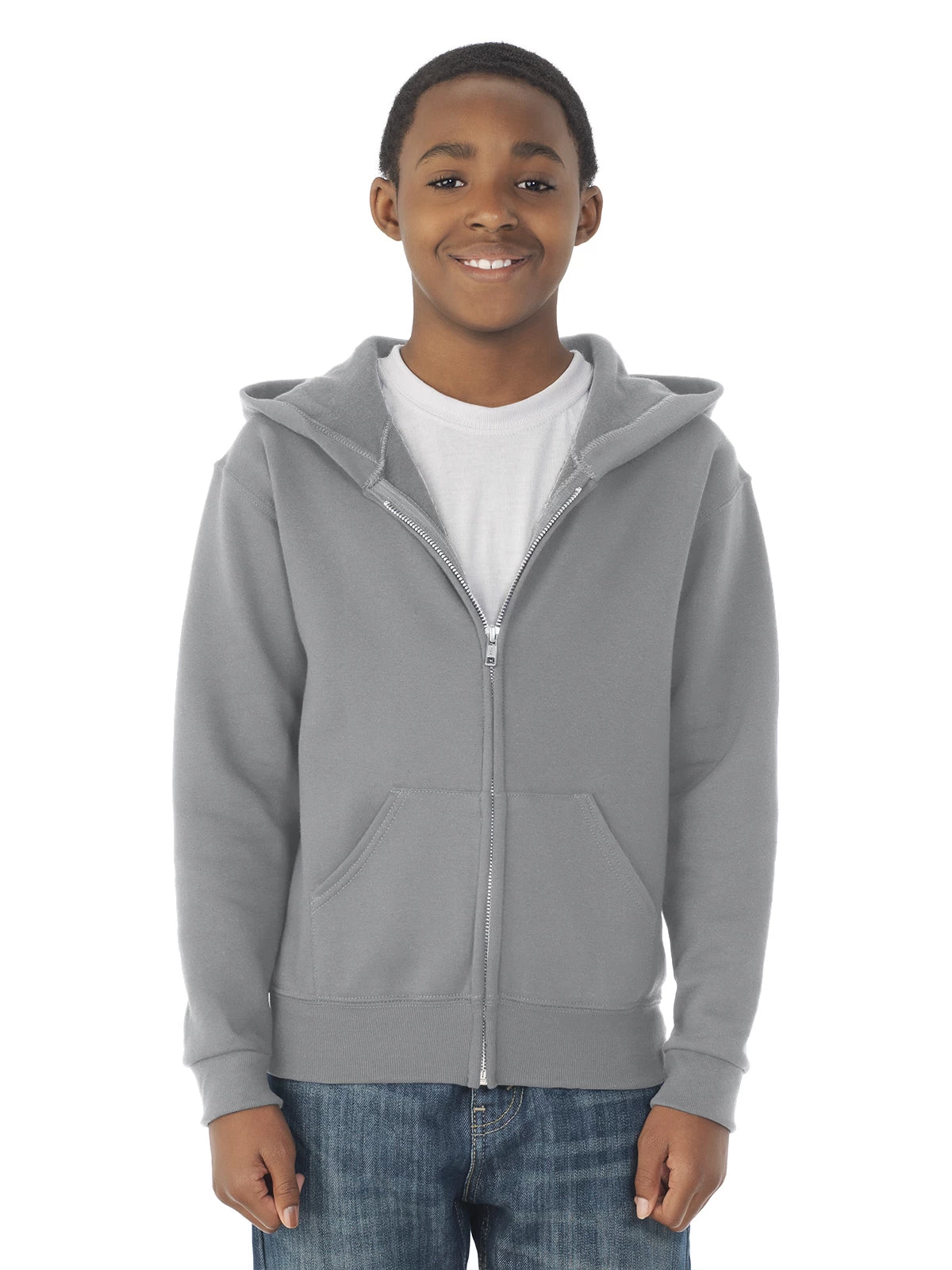 Jerzees Youth NuBlend Full Zip Hooded Sweatshirt 10 Jerzees Youth NuBlend Full Zip Hooded Sweatshirt - Image 8
