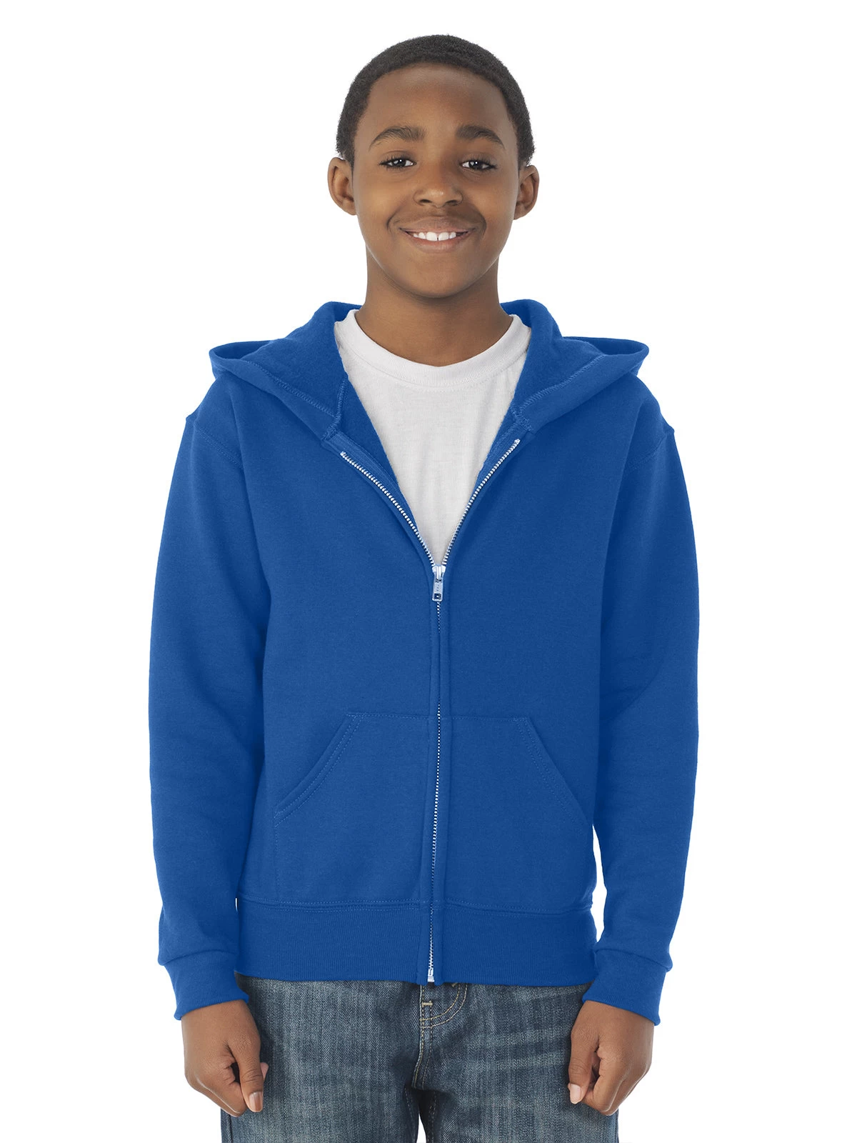 Jerzees Youth NuBlend Full Zip Hooded Sweatshirt 11 Jerzees Youth NuBlend Full Zip Hooded Sweatshirt - Image 9