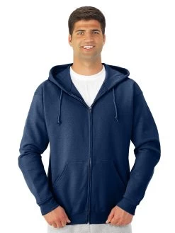 Jerzees Adult NuBlend Full Zip Hooded Sweatshirt