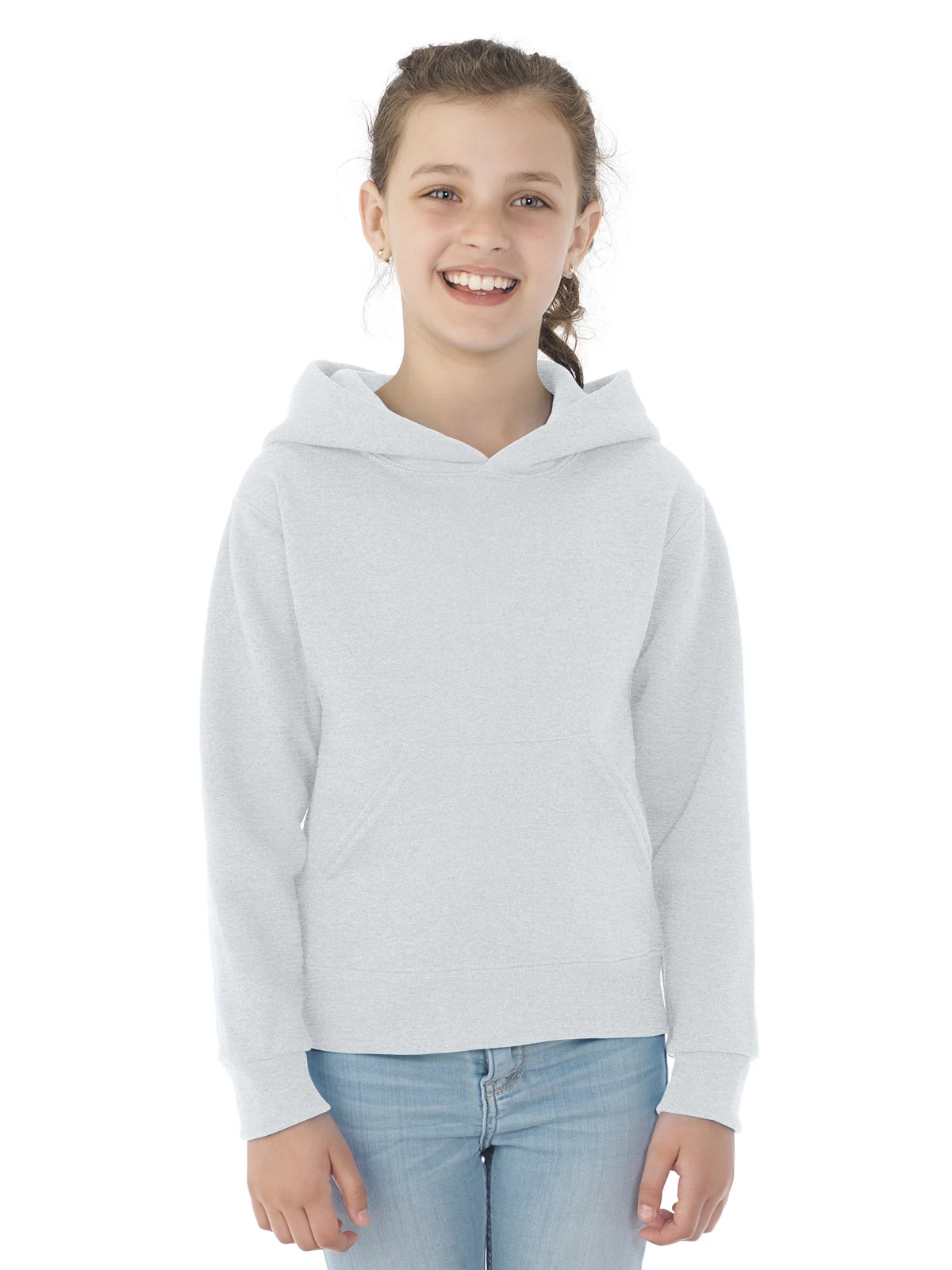 Jerzees Youth NuBlend Pull Over Hooded Sweatshirt 4 Jerzees Youth NuBlend Pull Over Hooded Sweatshirt - Image 2