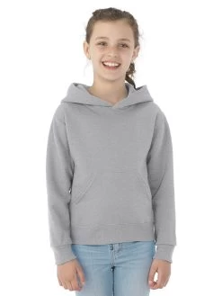 Jerzees Youth NuBlend Pull Over Hooded Sweatshirt 38 Jerzees Youth NuBlend Pull Over Hooded Sweatshirt -Outfit Fashion Shop 996YR athletic heather front.c3b17011016c1aae