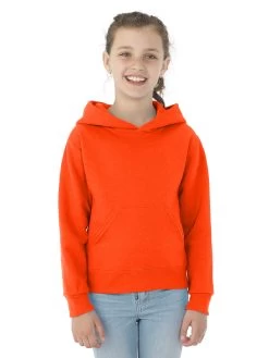 Jerzees Youth NuBlend Pull Over Hooded Sweatshirt 26 Jerzees Youth NuBlend Pull Over Hooded Sweatshirt -Outfit Fashion Shop 996YR burnt orange front.69d9b03c2a2ce9c4