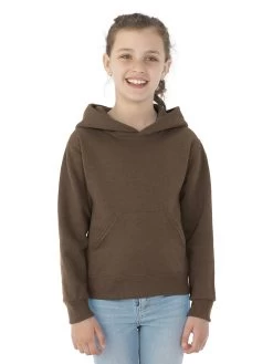 Jerzees Youth NuBlend Pull Over Hooded Sweatshirt 29 Jerzees Youth NuBlend Pull Over Hooded Sweatshirt -Outfit Fashion Shop 996YR chocolate front.701731a1edfea8f5