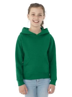 Jerzees Youth NuBlend Pull Over Hooded Sweatshirt 31 Jerzees Youth NuBlend Pull Over Hooded Sweatshirt -Outfit Fashion Shop 996YR clover front.2859c224d63dc89a