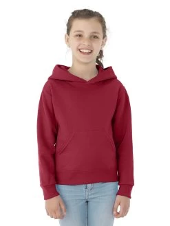 Jerzees Youth NuBlend Pull Over Hooded Sweatshirt 33 Jerzees Youth NuBlend Pull Over Hooded Sweatshirt -Outfit Fashion Shop 996YR crimson front.b7c47195ee476011