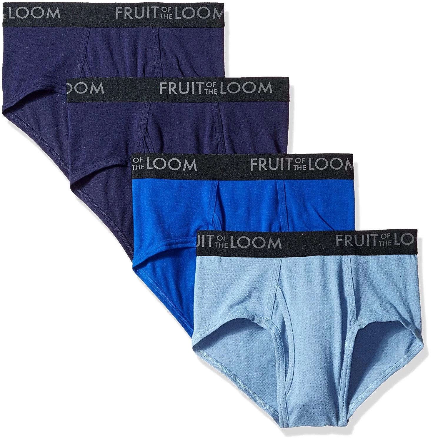 Fruit Of The Loom Mens Breathable 4-Pack Briefs 4 Fruit Of The Loom Mens Breathable 4-Pack Briefs - Image 2