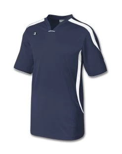 Champion Double Dry Short-Sleeve Men's Basketball Shooter Shirt 22 Champion Double Dry Short-Sleeve Men's Basketball Shooter Shirt -Outfit Fashion Shop CHP CB833 NavyWhite