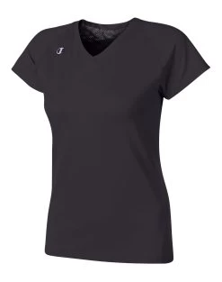 Champion Cap-Sleeve Stretch Women's Lacrosse/Field Hockey Jersey -Outfit Fashion Shop CHP CL327 Black