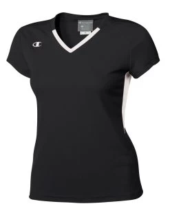 Champion Classic Performance Mesh Unisex Cap Sleeve Lacrosse/Field Hockey Jersey -Outfit Fashion Shop CHP CN289 BlackWhite 7c197223 5179 4dcf 881c ee1576651d9a